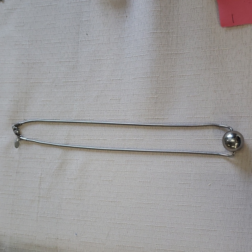 Milor Stainless Steel w/ ball necklace